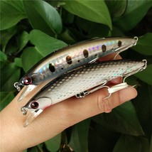 Noeby 2pcs 90mm 30g Sin Minnow Lures Swimbait Fishing Wobblers Iscas Artificiais - £54.50 GBP