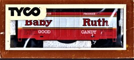Tyco Box Car w/Chug-Chug Sound 902-1, Baby Ruth HO Train - $17.00