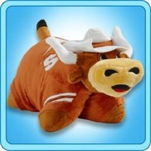 Texas Longhorns Large 18&quot; Mascot Pillow Pet - NCAA - £16.75 GBP