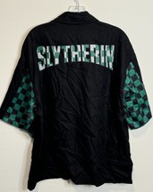 Harry Potter Shirt Adult M Black Green Slytherin House Button Shirt Univ... - $272.30 MXN