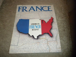 France Mag Fall 1989 America&#39;s French Accent; Film; Burgundy; Grand Magasins VG+ - £12.70 GBP