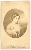 CIRCA 1870&#39;S Rare CDV Featuring Lithograph of Woman Titled: &quot;Scotch Lassie&quot; - £18.22 GBP