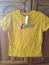 Hurley shirt yellow juniors size medium - £15.97 GBP