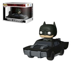 The Batman Movie Batman and the Batmobile Vinyl POP! Rides Toy #282 FUNKO NIB - £23.34 GBP