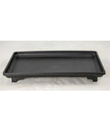 1 Rectangular Black Plastic Humidity/Drip Tray for Bonsai Tree 9"x 6"x 1" - $10.49