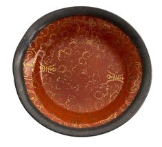 Vintage Japanese Porcelain Ware Pewter Bowl Decorated in Hong Kong - €16,18 EUR