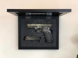 Hidden Storage Photo Frame for Gun and Valuables. Hidden Gun Storage. BLACK - $80.00+