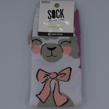 Gllama-Rous Womens Crew Socks Sock It To Me Size 5-10 Llama - $10.39