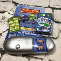 Pass The Pigs Classic Party Game Dice Game Replacement Lot Travel Box Sc... - £11.79 GBP