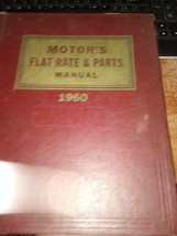 Motor&#39;s Flat Rate &amp; Parts Manual, 32th Edition, 1st printing 1960 - £7.89 GBP