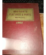 Motor&#39;s Flat Rate &amp; Parts Manual, 32th Edition, 1st printing 1960 - £7.75 GBP