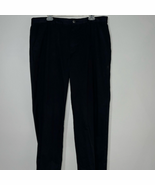 St. John’s Bay black flat front pants size 38 x 32 - $18.82 CAD