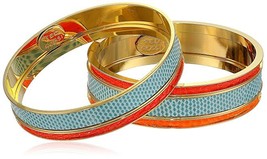  Ted Rossi &quot;Resort&quot; Medium Lizard and Python and Mix Metal Bangle Bracel... - £112.14 GBP