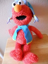 Gund Plush Elmo 22" Tall With Hat & Scarf 46094 Winter  2006 Stuffed Toy Animal - $18.81