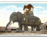 Elephant Hotel Margate City Atlantic City New Jersey NJ UNP WB Postcard V11 - $4.90