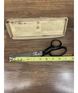 Vintage WISS Pinking Shears 9.25” Pats. 1959190 1965443-1970408 W/ 1/2 B... - $14.25