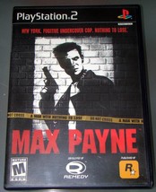 Playstation 2 - MAX PAYNE (Complete with Manual) - $15.00