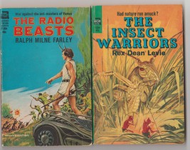 Radio Beasts &amp; Insect Warriors 1sts sf novels giant ants - £11.79 GBP