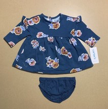 CARTER&#39;S Baby Girls Dress With Matching Panty Size 3M 3 Months NEW MSRP $26 - £13.58 GBP