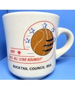 1989 Boy Scouts Fall All-Star Roundup Bucktail Council Vintage Coffee Mu... - $177.90 MXN