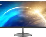 MSI Pro MP341CQ, 34&quot; Monitor, 3440 x 1440(UWQHD) VA, 100Hz, TUV Certifie... - £315.37 GBP+