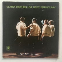 Clancy Brothers Live On St. Patrick&#39;s Day LP Vinyl Record Album - £68.14 GBP