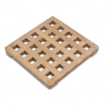 8.00 &quot; Square Wood Trivet - $76.49