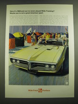 1968 Pontiac Firebird Ad - Here it's 1968 and you've never played  - $18.49