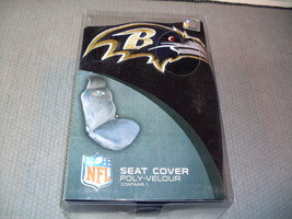 NFL Baltimore Ravens Embroidered Car Seat Cover by Fremont Die - £26.54 GBP