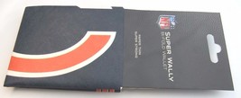 Nfl Super Wally BI-FOLD Wallet Made Of Du Pont Tyvek - Chicago Bears - £7.07 GBP