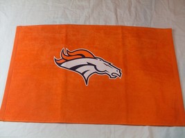NFL Denver Broncos Sports Fan Towel Orange 15&quot; by 25&quot; by WinCraft - £14.38 GBP