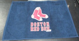 MLB Boston Red Sox Sports Fan Towel Navy 2 Socks w/ Name 15&quot; by 25&quot; by WinCraft - £13.39 GBP