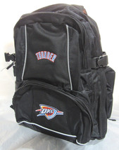 NBA Oklahoma City Thunder Embroidered Adult 3 Compartment Backpack Concept One - £35.93 GBP
