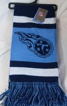 NFL Tennessee Titans 2012 Team Stripe Acrylic Scarf 64&quot; by 7&quot; by FOCO - £18.00 GBP