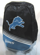 NFL Detroit Lions 2015 Stripe Core Logo Backpack by Forever Collectible - £20.41 GBP