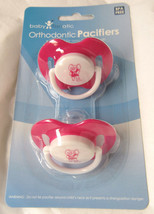 NCAA Alabama Crimson Tide Pacifier set of Pink Color On Card by baby fanatic - £8.56 GBP