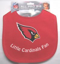 Nfl Little Arizona Cardinals Fan Baby Infant All Pro Bib Red - £9.53 GBP