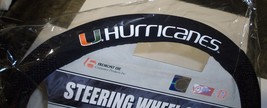 NCAA Miami Hurricanes Mesh Steering Wheel Cover by Fremont Die - £15.94 GBP