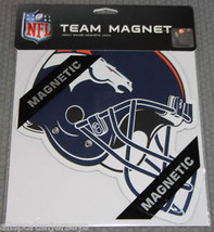 NFL Denver Broncos 8 inch Auto Magnet Helmet Shaped by Fremont Die - £9.55 GBP