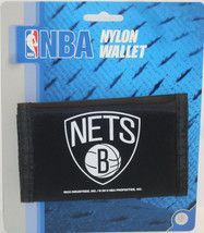 NBA Brooklyn Nets Printed Tri-Fold Nylon Wallet by Rico Industries - $12.99