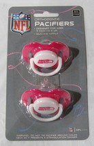 NFL Seattle Seahawks Pink Pacifier set of Pink Color On Card by baby fanatic - £9.58 GBP