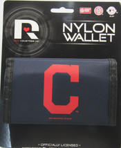 MLB Cleveland Indians Printed Tri-Fold Nylon Wallet by Rico Industries - £11.18 GBP