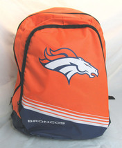 NFL Denver Broncos 2015 Stripe Core Logo Backpack by Forever Collectible - £20.79 GBP