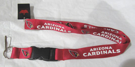 NFL Tampa Bay Buccaneers Logo on Red Lanyard Keychain No Clip 23&quot;x3/4&quot; A... - $9.49