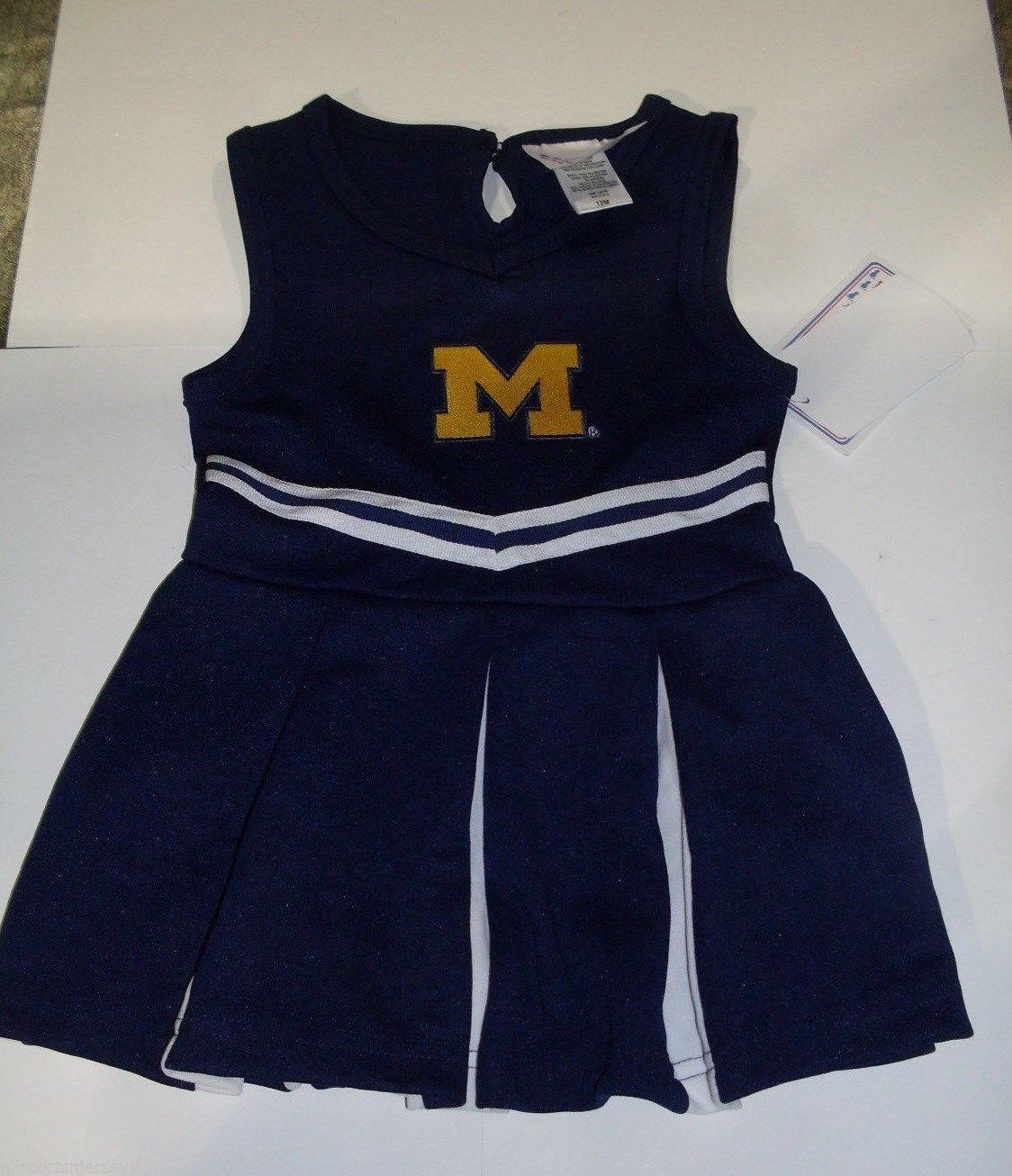 NCAA Michigan Wolverines Infant Cheer Dress 1-pc 3T Two Feet Ahead - $39.95