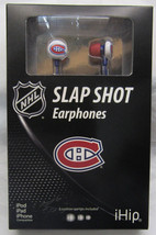 NHL Montreal Canadiens Team Logo on Earphones / Ear Buds by iHip - £7.78 GBP