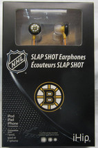 NHL Boston Bruins Team Logo on Earphones / Ear Buds by iHip - £7.74 GBP