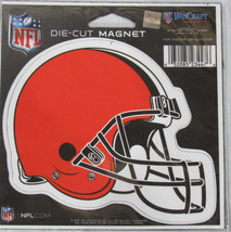 NFL Cleveland Browns 4 inch Auto Magnet Die-Cut Helmet by WinCraft - $16.99