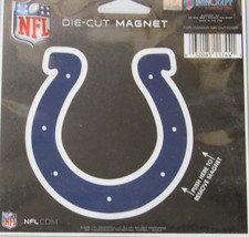 NFL Indianapolis Colts 4 inch Auto Magnet Die-Cut by WinCraft - £12.71 GBP