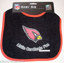 Nfl Nwt Infant Baby BIB-BLACK- Arizona Cardinals - £8.67 GBP